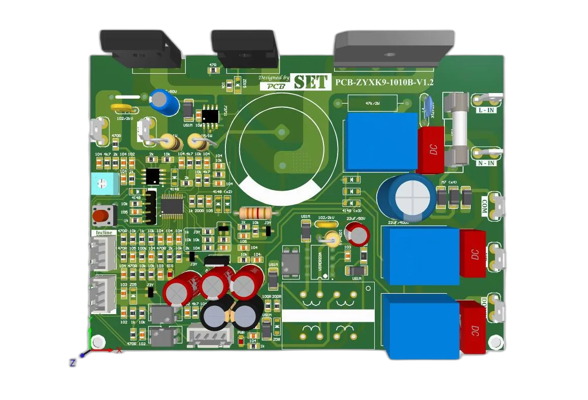 Board điều khiển ghế massage XK9 - 2