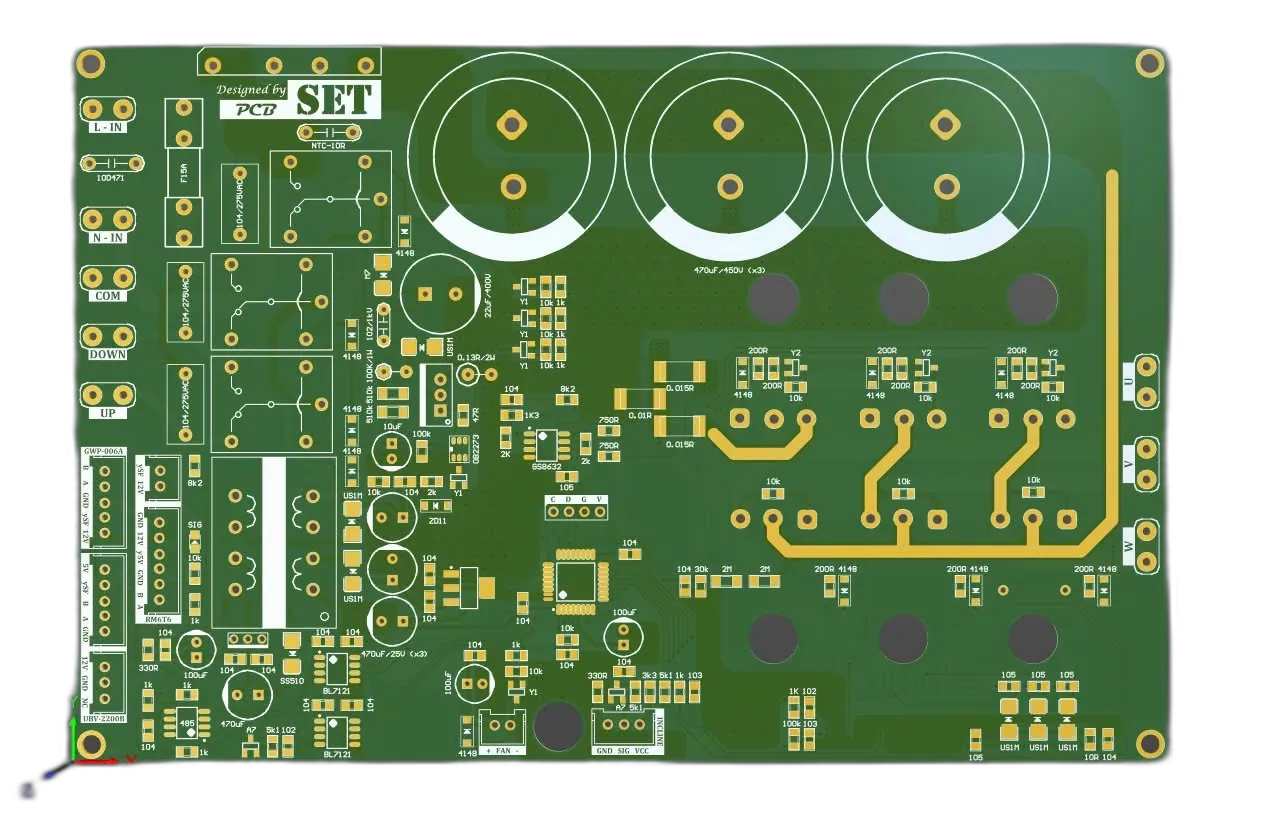 Mạch biến tần máy chạy bộ 3 pha - 6
