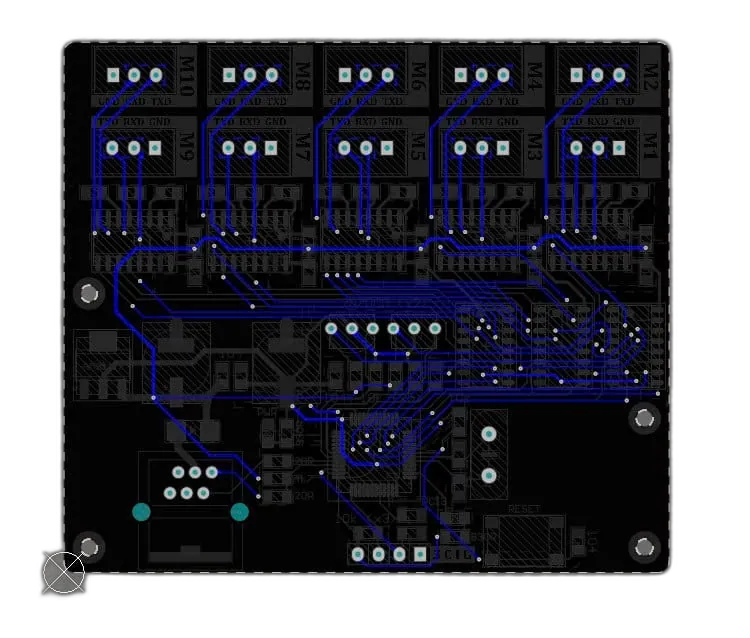 Mạch mở rộng UART 1 ra 10 - 2