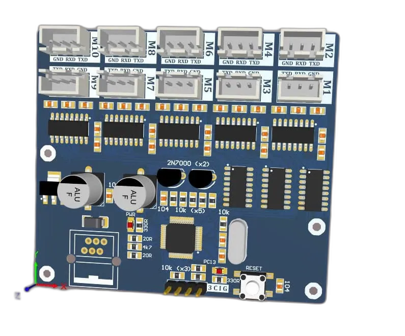 Mạch mở rộng UART 1 ra 10 - 3