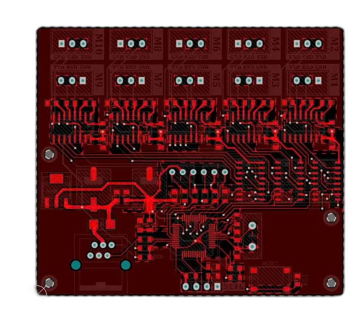 Mạch mở rộng UART 1 ra 10 - 4